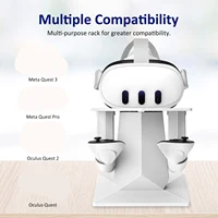 For Meta Oculus Quest 3 2 Pro Quest3 Quest2 Cradle Stand Holder Support Game Accessory Virtual Reality VR Glasses Headset Helmet - Image 3