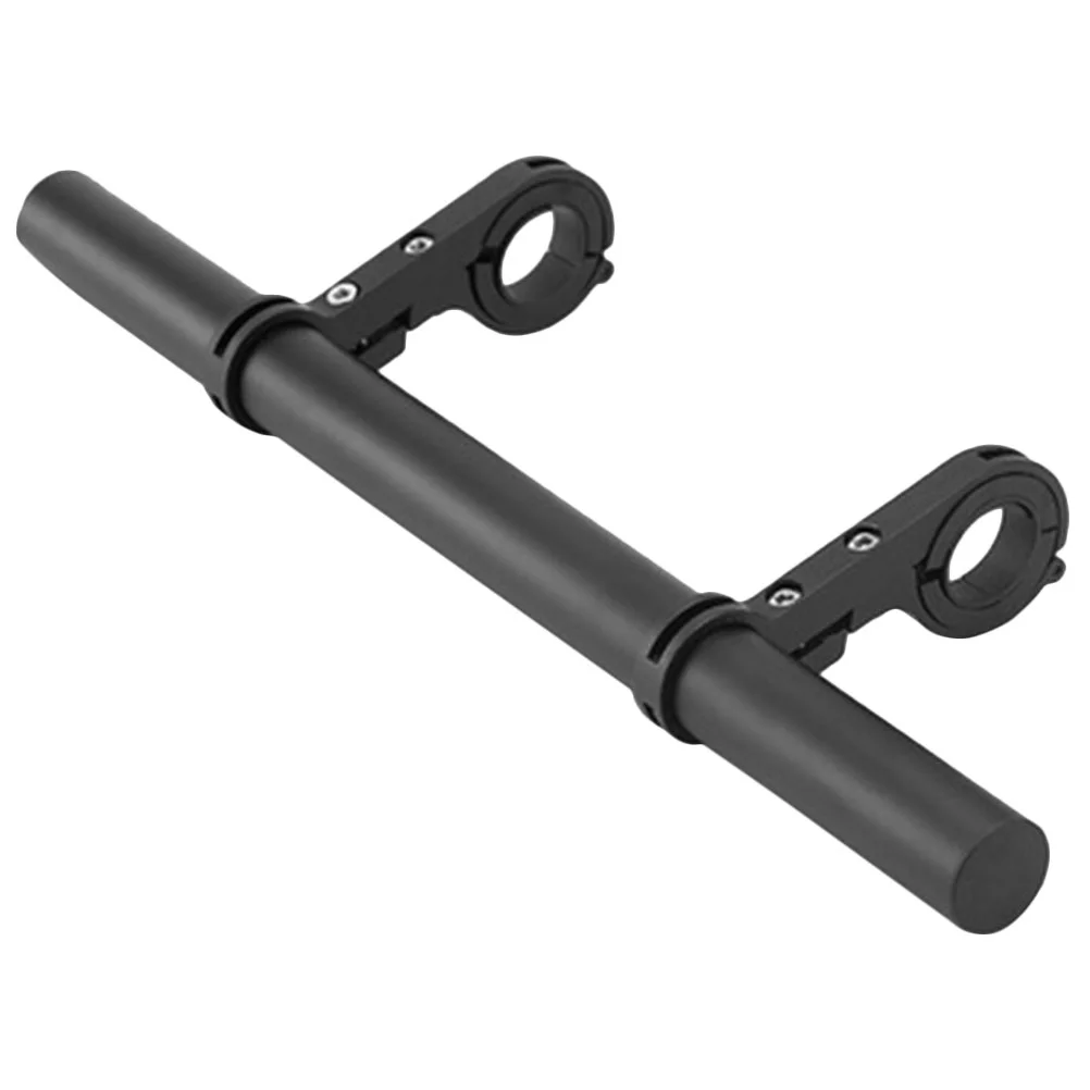 

Bike Extension Handlebar Extender Professional Bracket Accessory Double Mount Multi-function Riding Stopwatch Holder