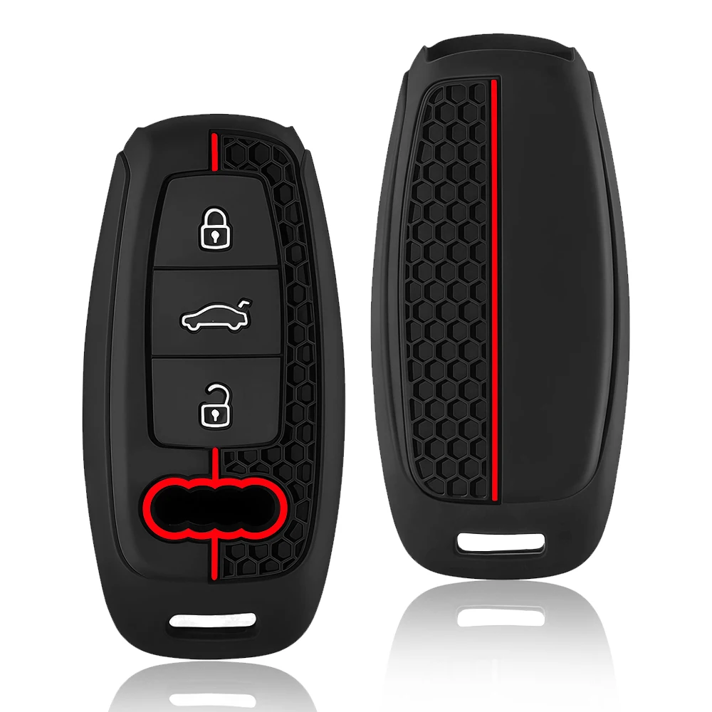 Silicone Car Smart Key Protective Shell Cover - Auto Styling Accessory