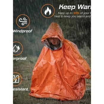 Emergency Rain Poncho 1