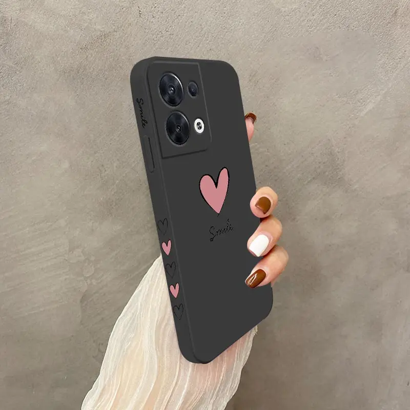 Big Red Heart Liquid Silicone Phone Case