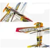 RC Air Plane 3D Airplane Micro-Mini Foam EPP PP F3P Lightset KIT Model Hobby Toys Sakura Remote Control Toys E2101 4