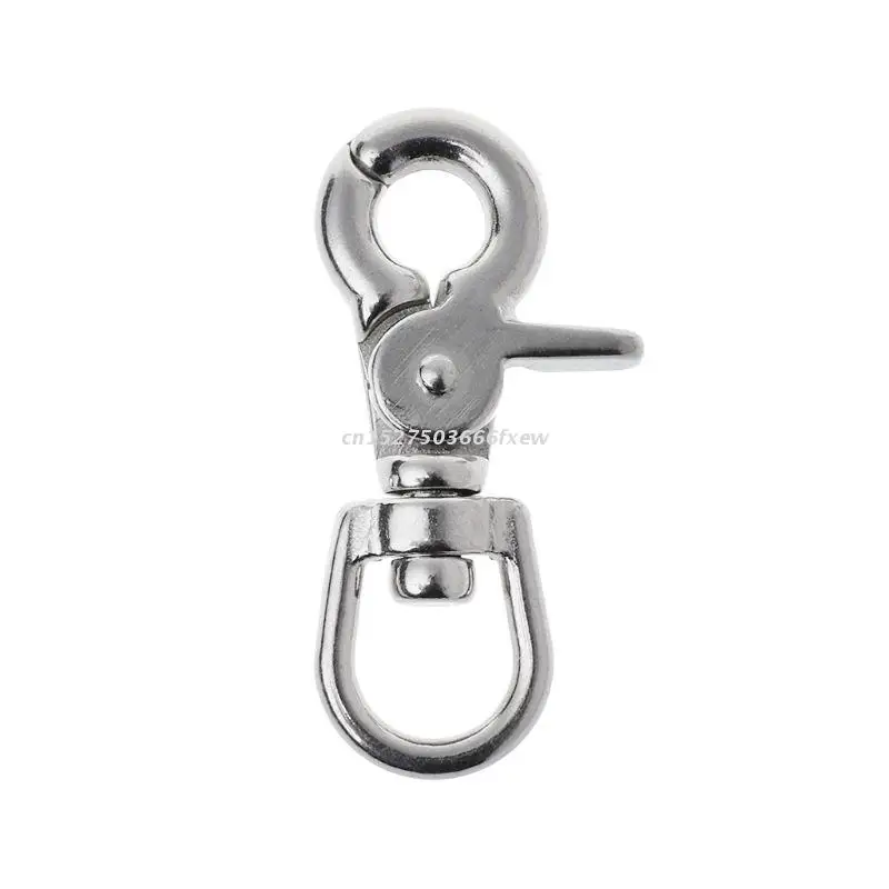 

316 Stainless Steel Webbing Bag Trigger Swivel Lobster Clasps Clips Snap Hooks Weave Paracord Lanyard Buckles