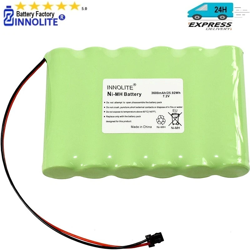 Ni MH 7.2V Battery Compatible with DSC IMPASSA SCW9055 SCW9057 Wireless