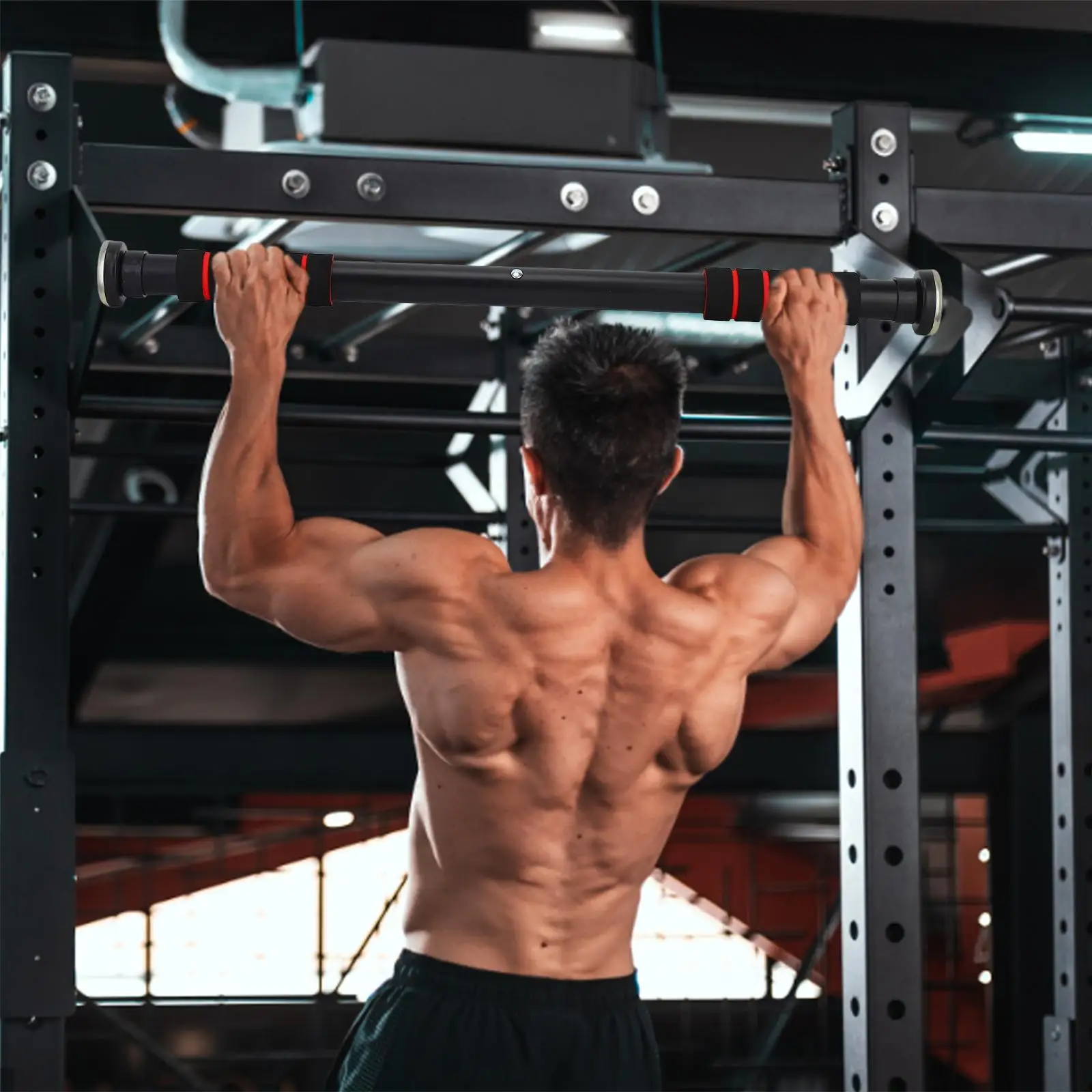 Pull up Bar Doorway Exercise Bar Trainer Screwless Installation Chin up Bar Pull up Bar Doorway Exercise Bar Trainer Screwless Installation Chin up Bar