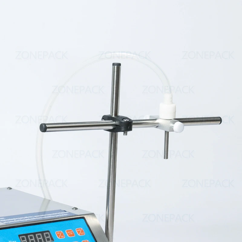 Liquid filling machine filling machine ZONESUN Electric Liquid Filling Machine Semi-automatic Diaphragm Pump Drink Bottle Beverage Juice Soy Sauce Soya Milk Packaging