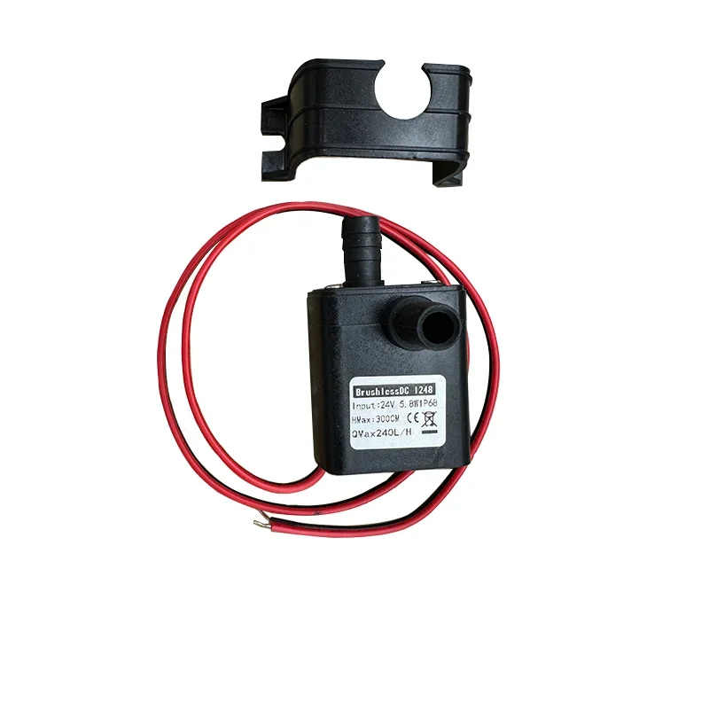 Water Pump 4.8W 5.8W 240L/H Silent Fish Tank DC 12V 24V Solar Brushless Motor Pool Circulating Submersible