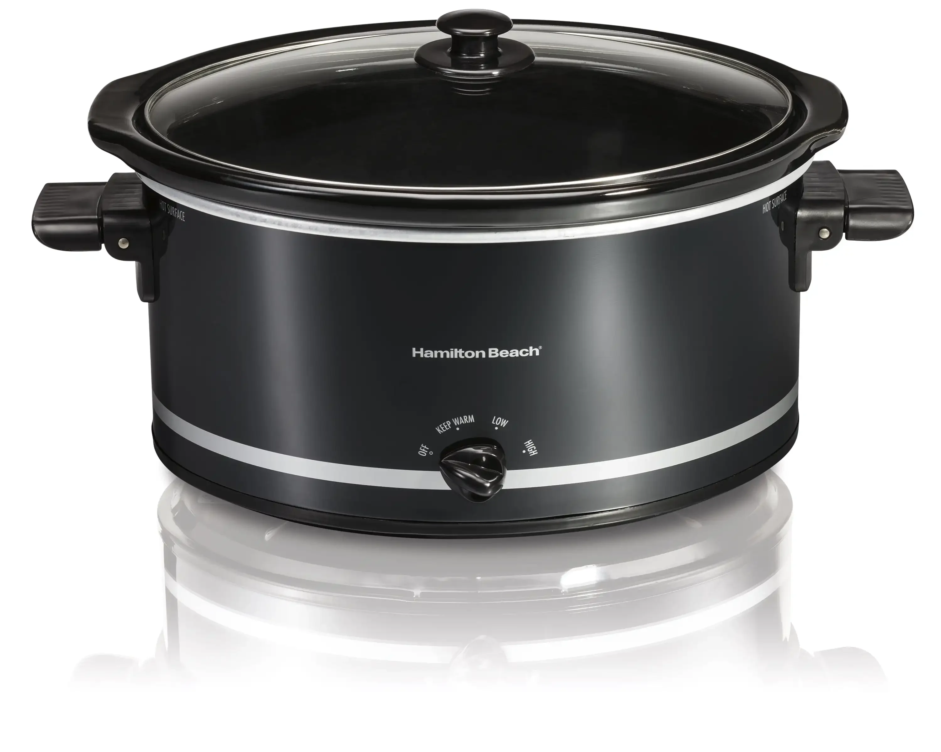 

Slow Cooker, Extra-Large Capacity, Serves 10+, 8 Quarts, Black, 33185 panela eletrica