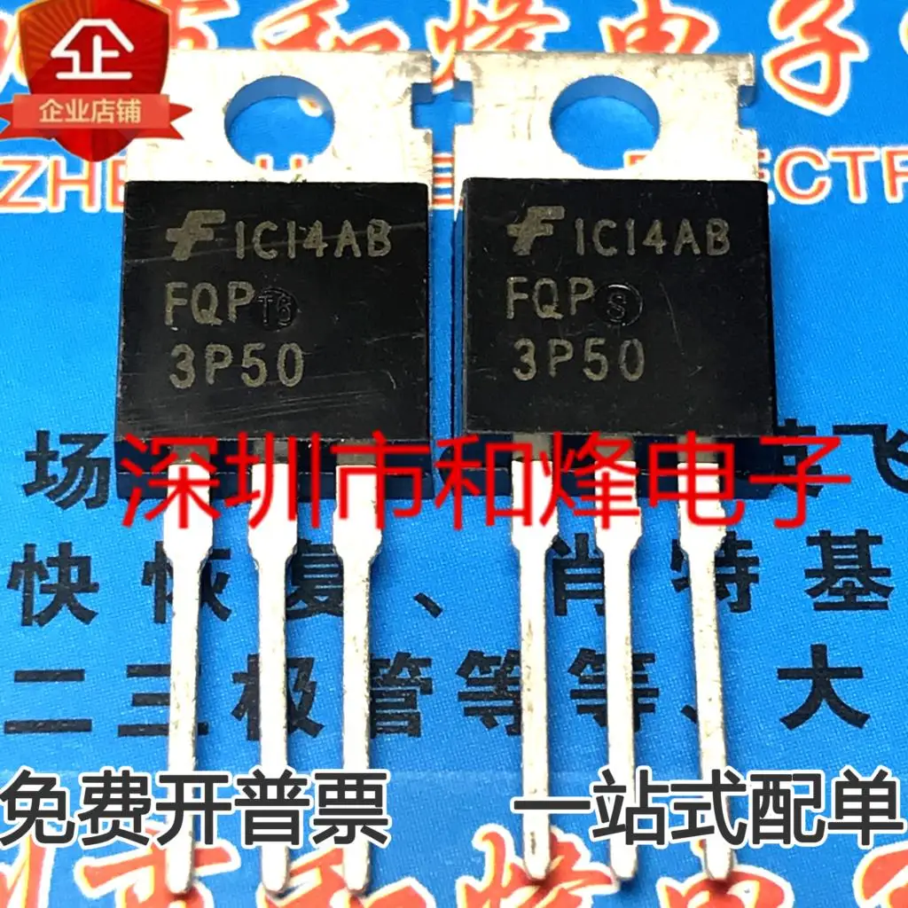 

5 шт.-10 шт. FQP3P50 TO-220 3A 500V MOS Новый и оригинальный на складе