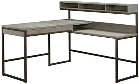 

Gate L-Shaped Desk, Mystic Oak finish