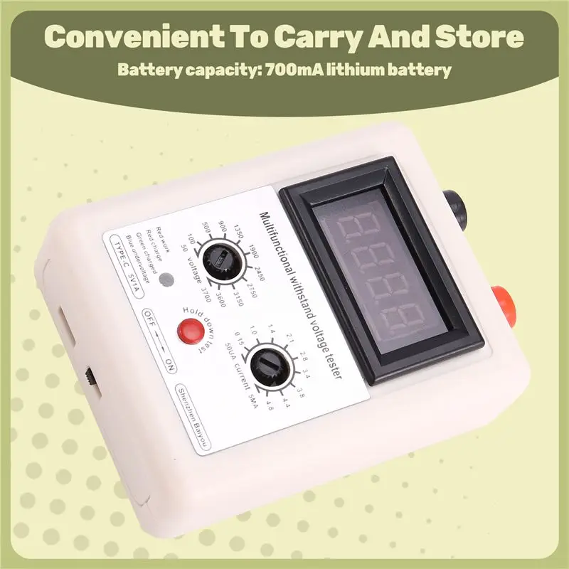 BG-트랜지스터 전압 테스터 0V-3500V 다이오드 MOS 삼극관 MOV LED 전압 성능 트랜지스터 내전압 테스터