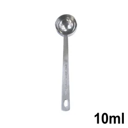 Premium Stainless Steel Coffee Scoop with Long Handle - Ideal (10ml)