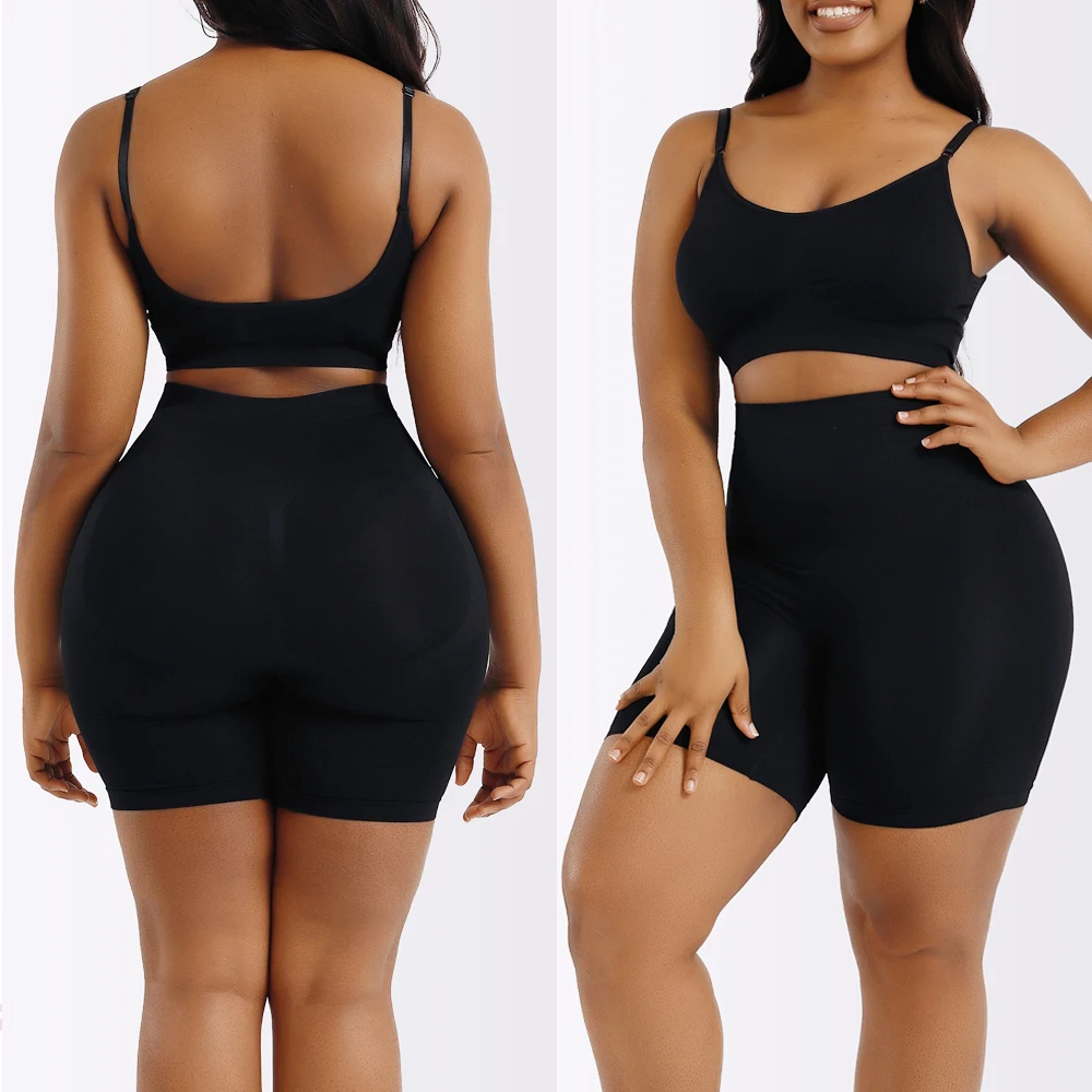 Shapewear Set Body Shapers Women Bodysuit for Tummy Control Seamless Shapewear Shorts