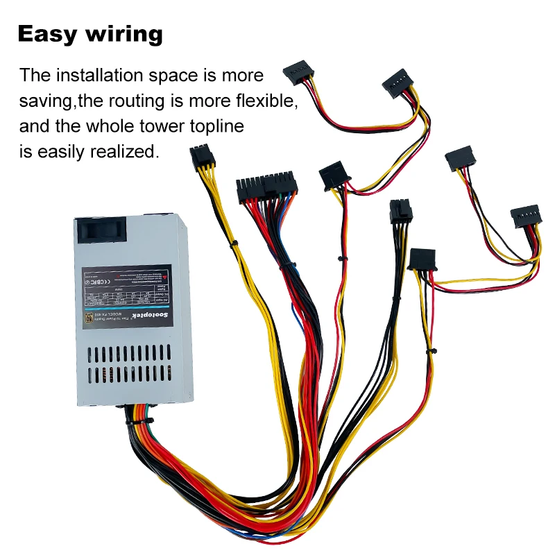 Flex 1u 350W Enhance atx mini switching power supply 90V