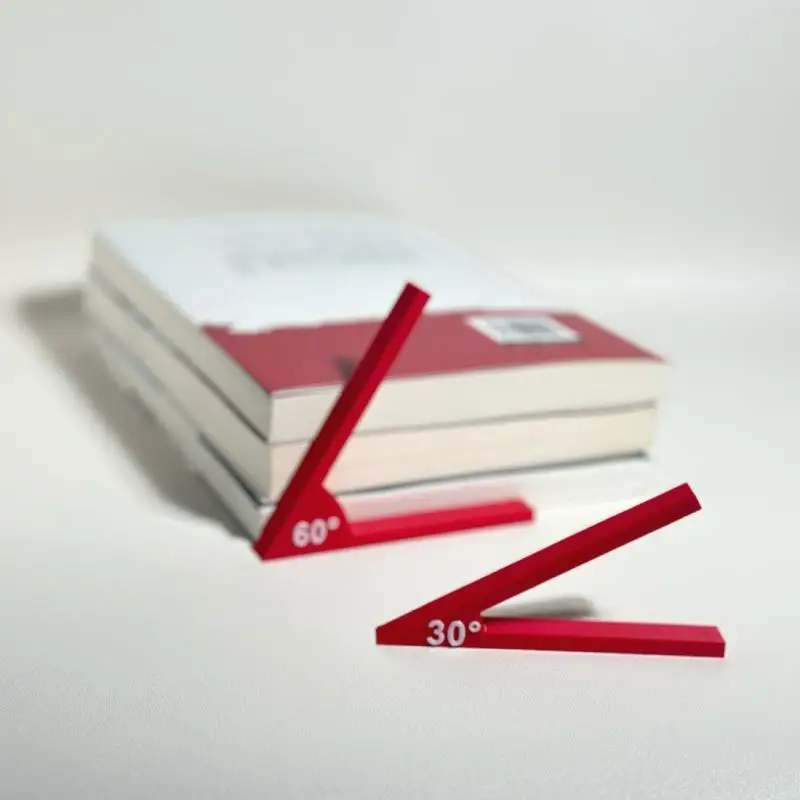 새로운 2/5Pcs 다기능 기하학적 각도 교육 보조 소품 휴대용 기하학적 각도 눈금자 측정 도구