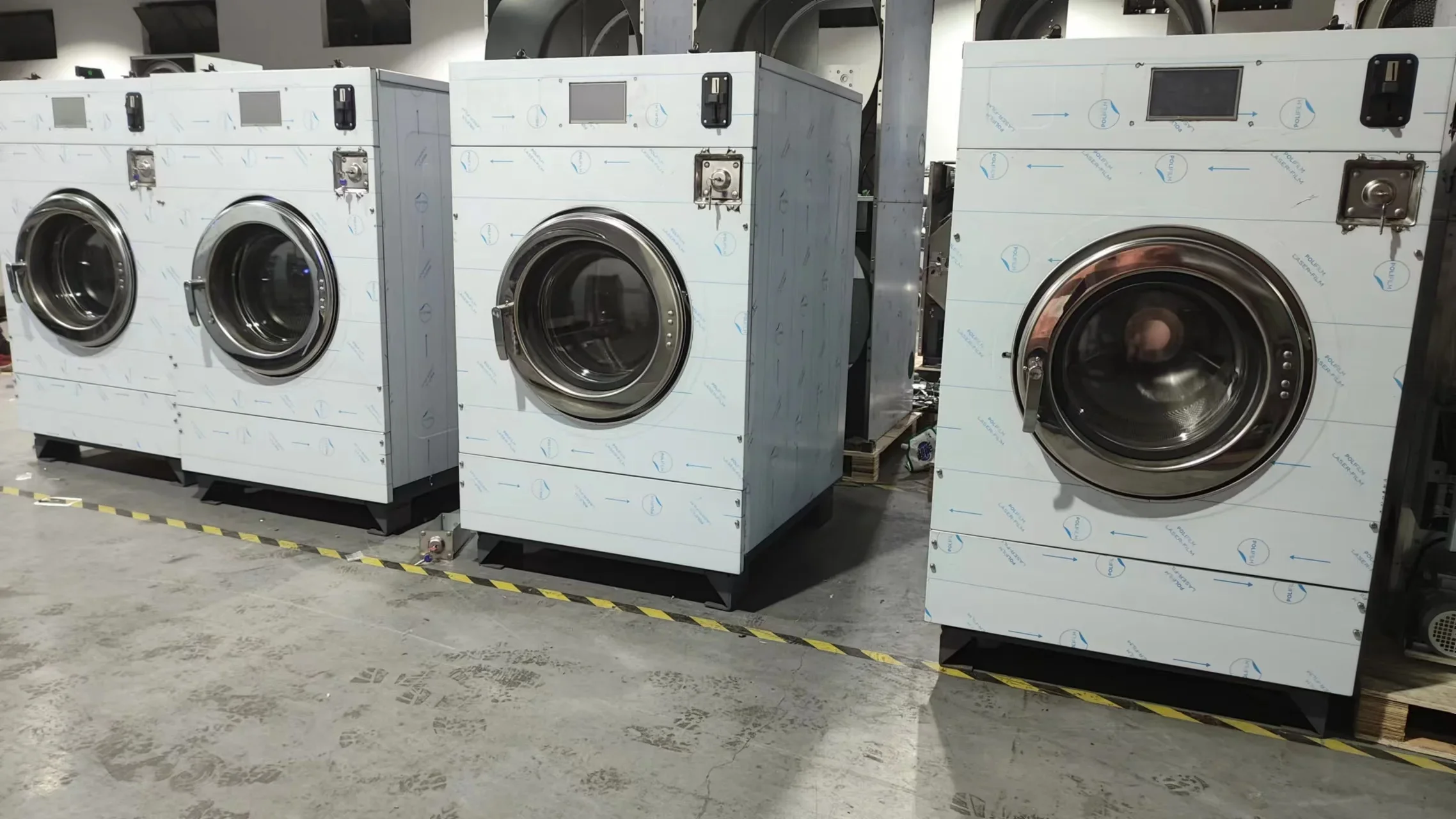 Commercial Washing and Drying All-in-one Machine, 16/25kg, Fully Automatic Ultrasonic Cleaning, Vibration Simulation Energy-save 4
