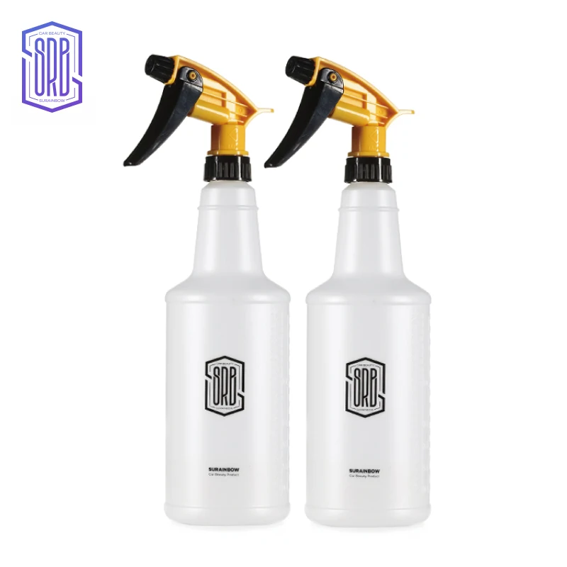 Car Ultra-fine Water Mist Cylindrical Spray Bottle HDPE Chemical Resistant Spray Auto Wash Watering Can, Heavy Duty Spray Bottle 5
