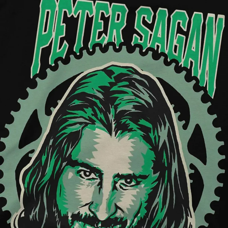 Men Peter Sagan Fan Club T Shirts Peter Sagan Driver Pure Cotton Tops Crazy Short Sleeve Round Neck Tees Party T-Shirts