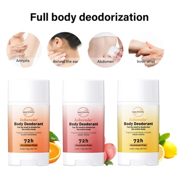 Body Deodorant Stick Rose Peach Body Odor Remove Cream Removal Armpit Refreshing Antiperspirant Lasting Aroma Deodorant SkinCare 1
