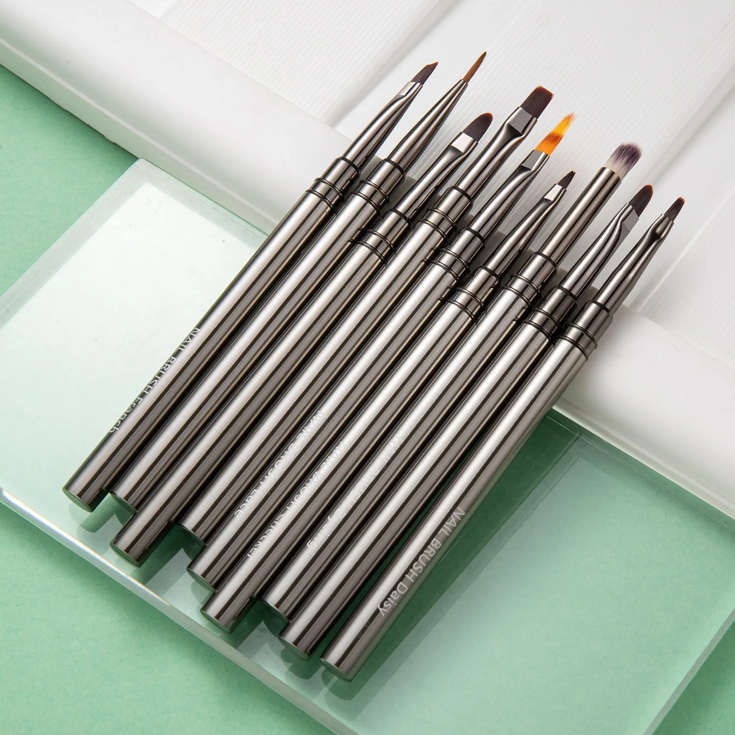 Nail Art Brushes 3/5PCS Hand Painted Brush Acrylic UV Gel Builder Drawing Pen DIY Manicure Design Accessories