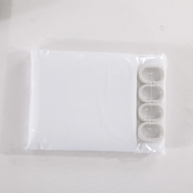 Shower Curtains Bath Curtain For Bathroom With 12pcs Plastic Hooks
