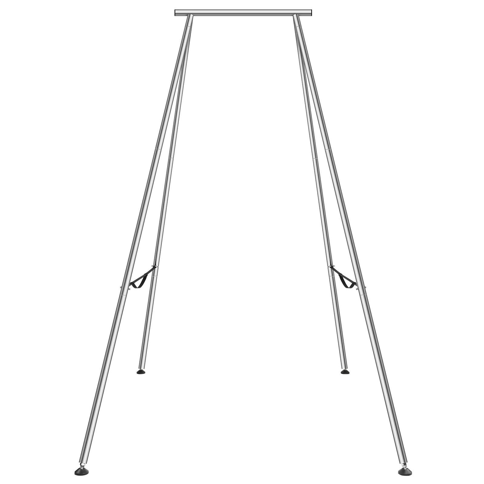 SucceBuy9.67 ft Aerial Yoga Frame Max 551.15 lbs Load Chrome-Plated Steel Pipe Inversion Yoga Swing Stand