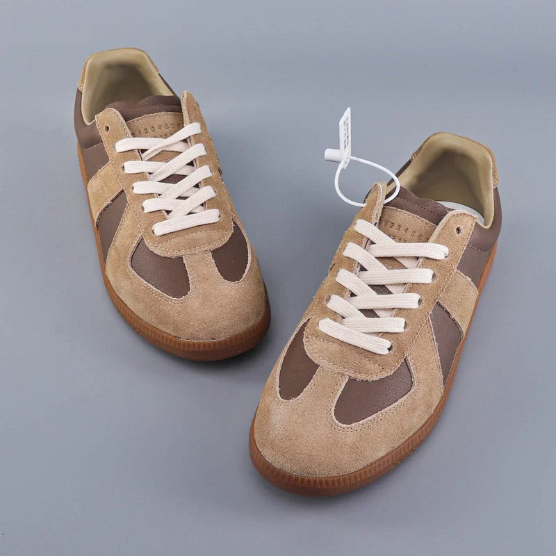 Men's and women's shoes, summer versatile shoes, genuine leather sports retro casual fashion shoes