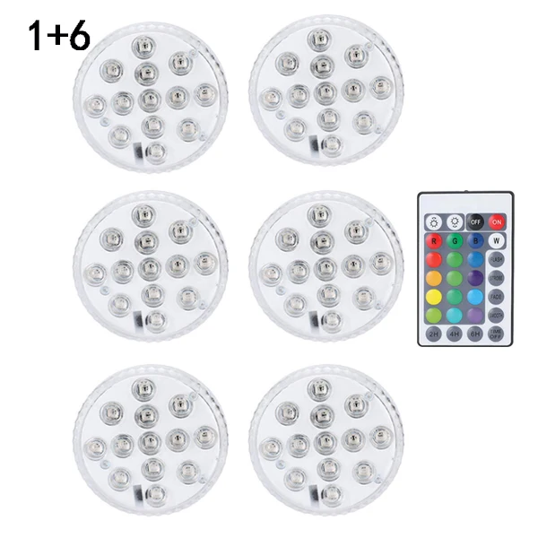 1 controller 6 light