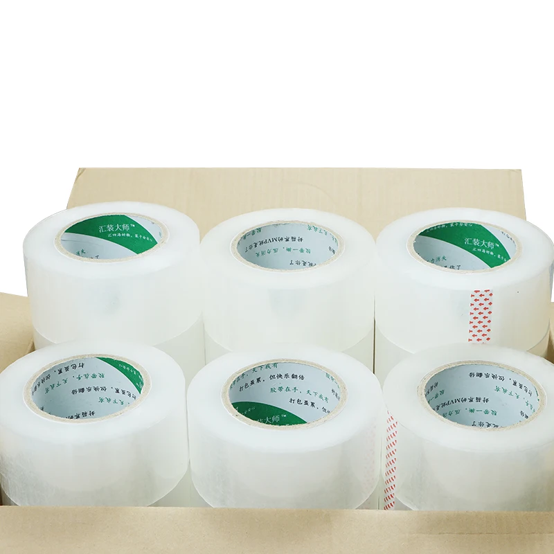 Heavy Duty Clear White Packing Tape for Shipping and Decorative Sealing