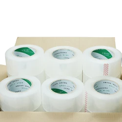 Heavy Duty Clear White Packing Tape for Shipping and Decorative Sealing (135m - clear - white)