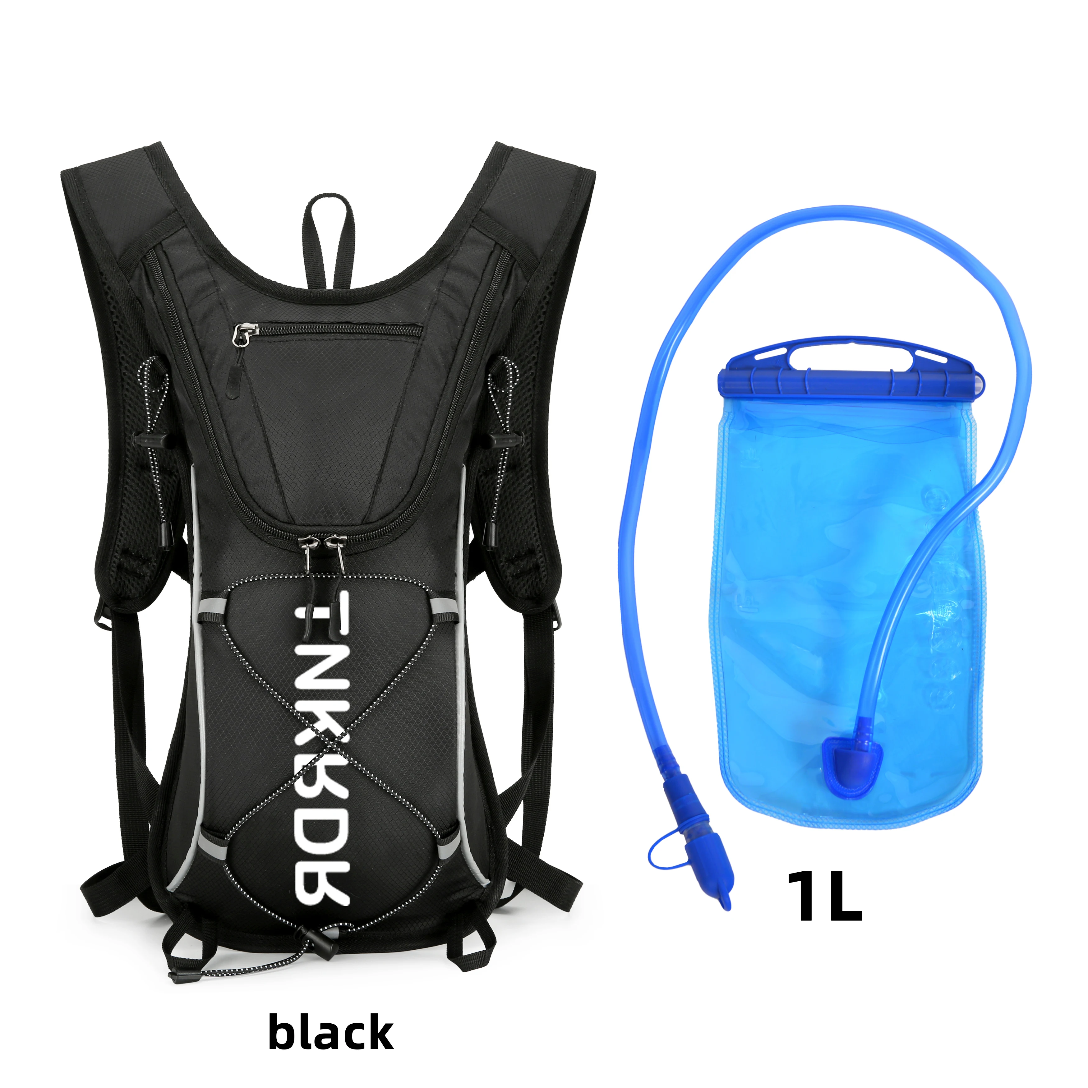 black 1L water bag