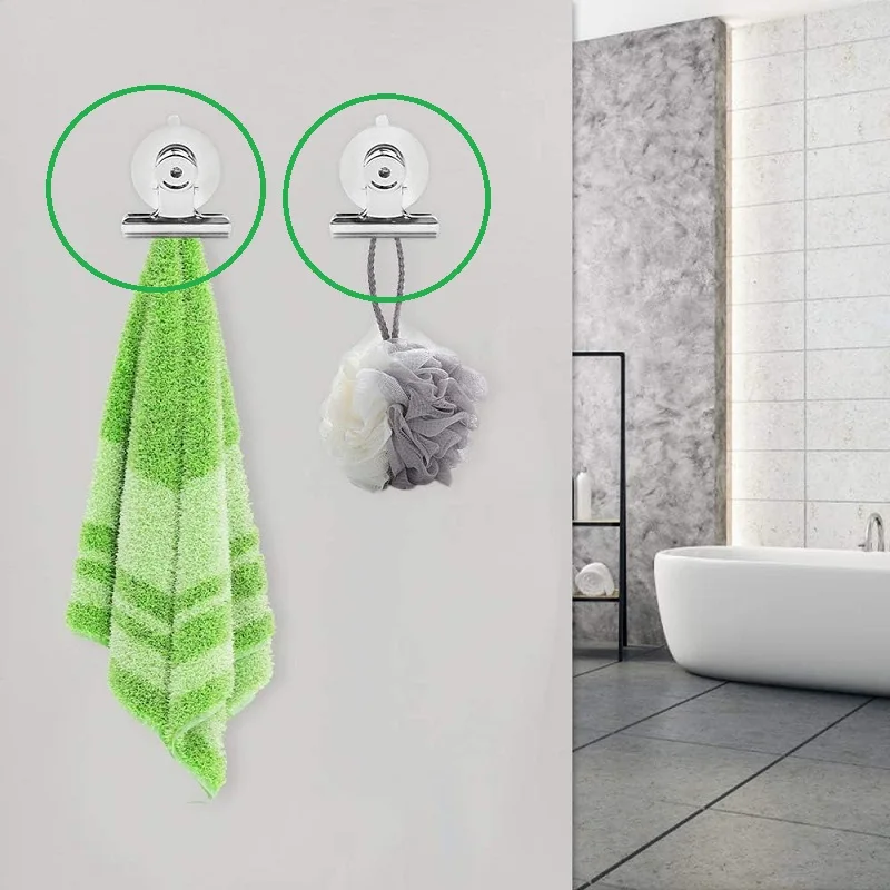 40/55/65mm Suction Cups with Clips Sucker Clamp Suction Cup Clip For Hanging Home Office Accessories 5 Pieces suction cups