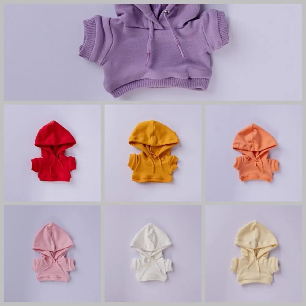 Clothes Accessory Handmade Hoodies for 10cm Dolls Mini Clothes Hoodies 10cm Fashion Doll Clothes 10cm Dolls Cute