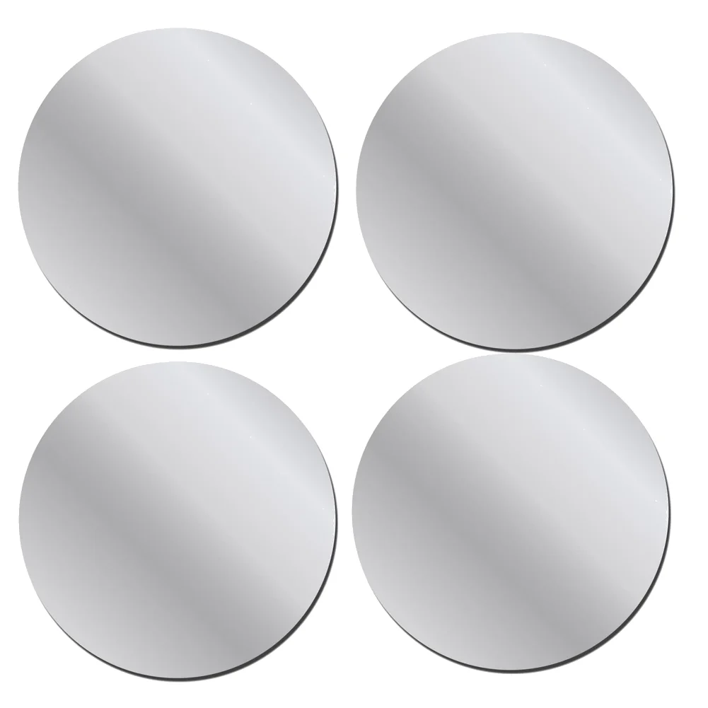 6-1pc 30-10cm 3D Mirror Wall Sticker Round Mirror DIY Tiles Window Wall Sticker Decal Home Bedroom Background Decoration Kit mirror wall sticker