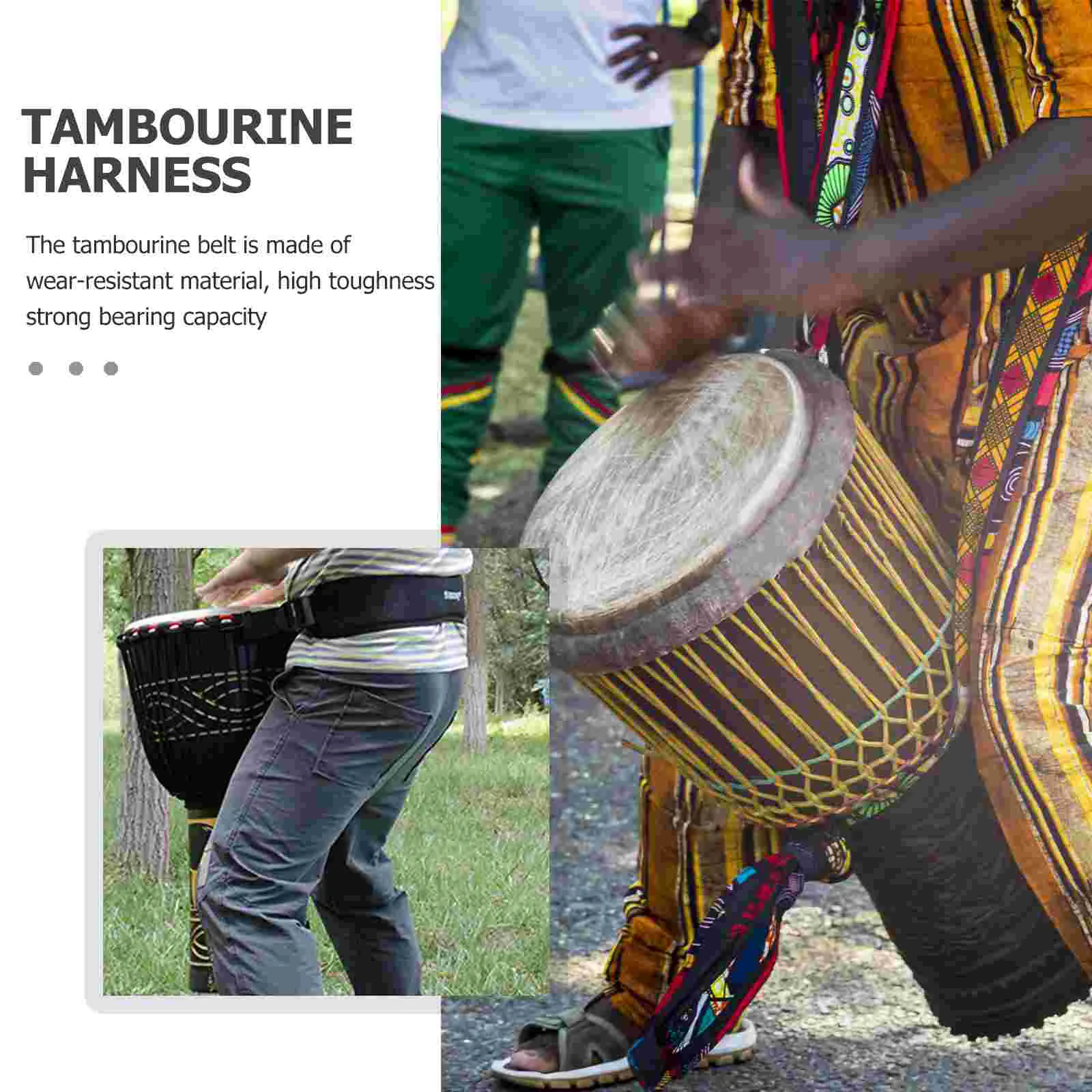 Adjustable Thickened Strap Hand Drum Belt Djembe Drum Sling Snare Strap Percussion Instrument Musical Instruments musical percussion instruments