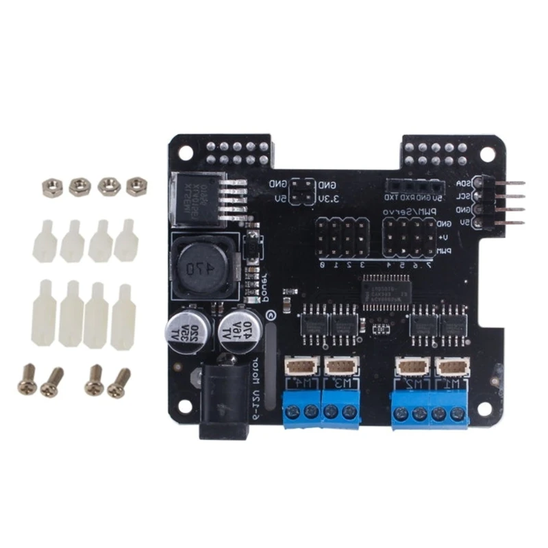 

Моторная плата forRaspberry Pi 4B/3B+ со сложенным и каскадным драйвером, новая челночная поставка