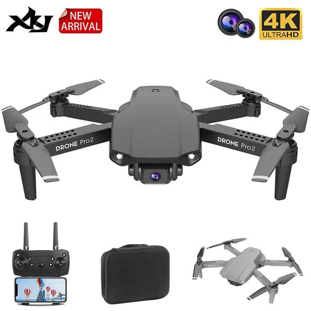XKJ 2022 New E99 RC Mini Drone 4K 1080P 720P Dual Camera WIFI FPV Aerial Photography Helicopter Foldable Quadcopter Dron Toys 1