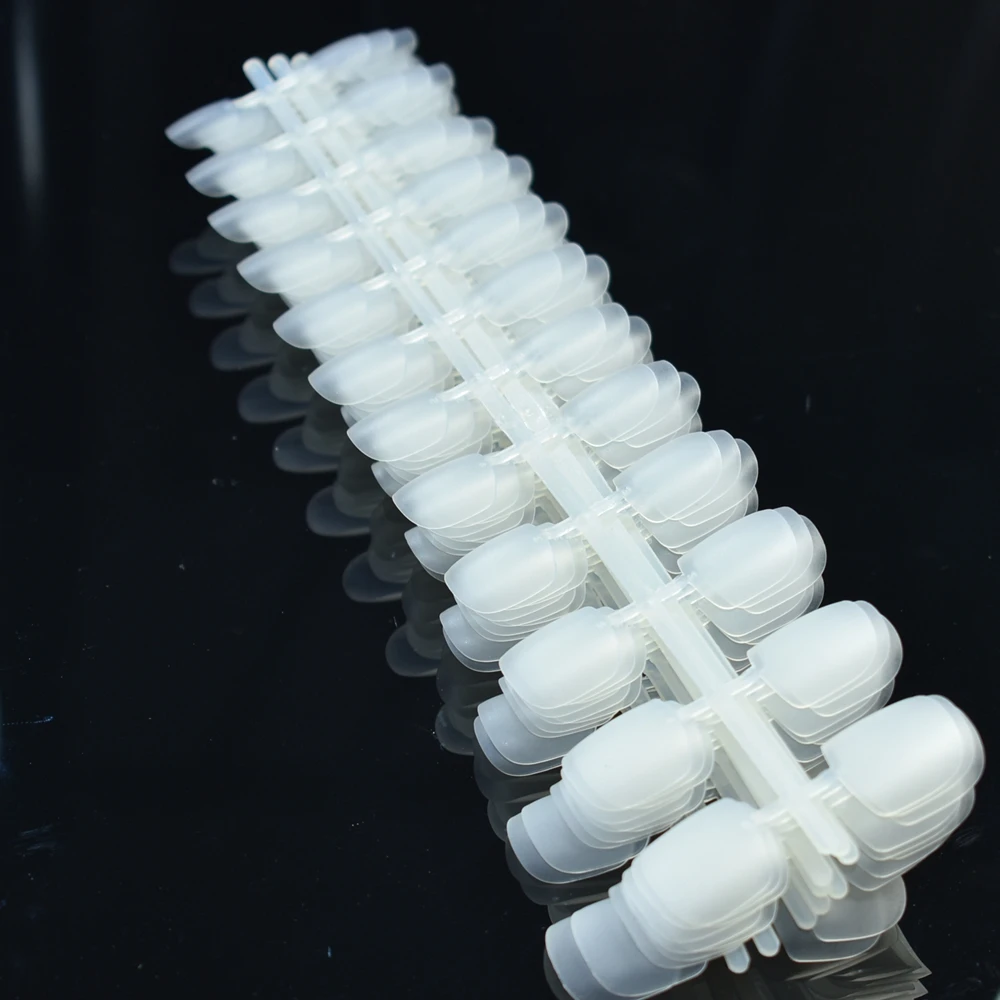 매우 부드럽고 얇은 DIY 가짜 손톱, 도매 네일 팁 10 키트, 네일 아트 매트, 240 개