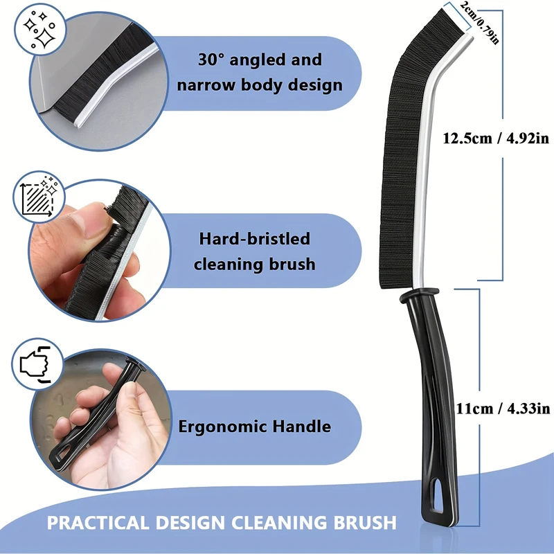 Oauee Crevice Cleaning Brush Kitchen Toilet Tile Joints Dead Angle Hard  Bristle Grout Gap Cleaner Brushes For Shower Floor Line - AliExpress