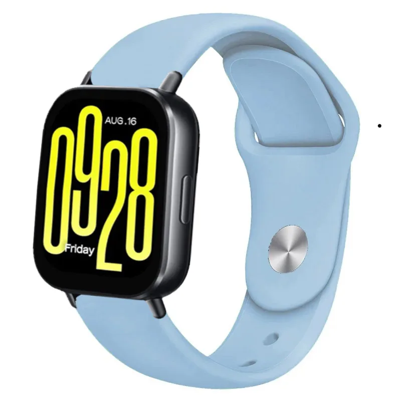 Comfortable 22mm Soft Silicone Strap - Replaceable Wristband for Smartwatches