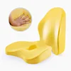 Memory Foam Seat Cushion Orthopedic Pillow Coccyx Office Chair Cushion Support Waist Back Pillow Car Seat Hip Massage Pad Sets 6