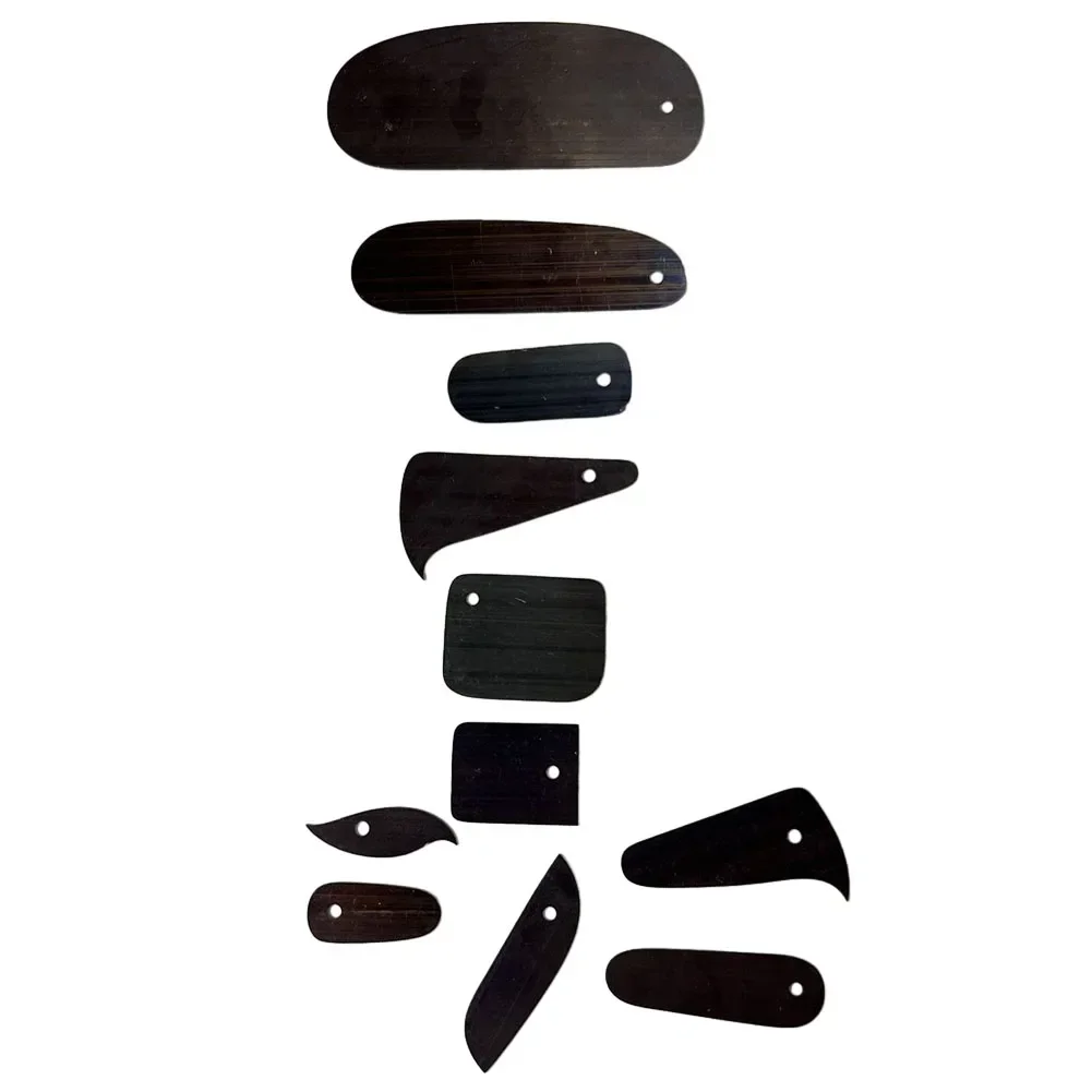 Essential Luthier Tools For Violin Cello Making 11PCS Scrapering Board Cutter Set Perfect Gift For Violin Enthusiasts