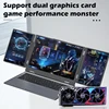 SZBOX MAX16 16"+2*10.5" Three Screens Display Laptop Intel i7-1260P DDR4 Dual Channel SSD Windows 11 Pro Gaming Office Laptop 3