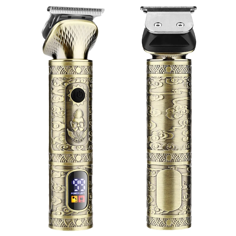 RESUXI Professional 7 in 1 Hair Clipper Set for Men Barber All Metal Hair Trimmer Set Electric Shaver Nose Trimmer Grooming Kit