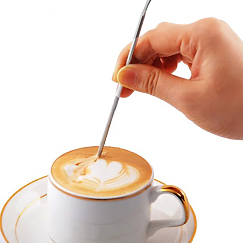 4 Pcs Coffee Machine Cleaning Set Grinder Machine Group Head Cleaning Brush Art Pen