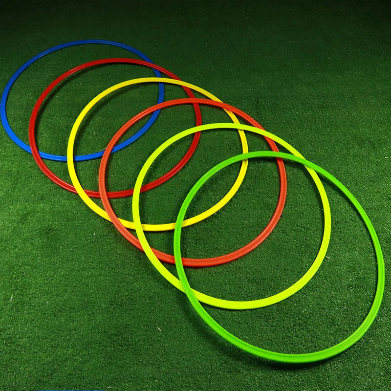 1pcs Random Durable Agility Training Rings Portable Soccer Speed Agility Training Rings Sport Football Equipment