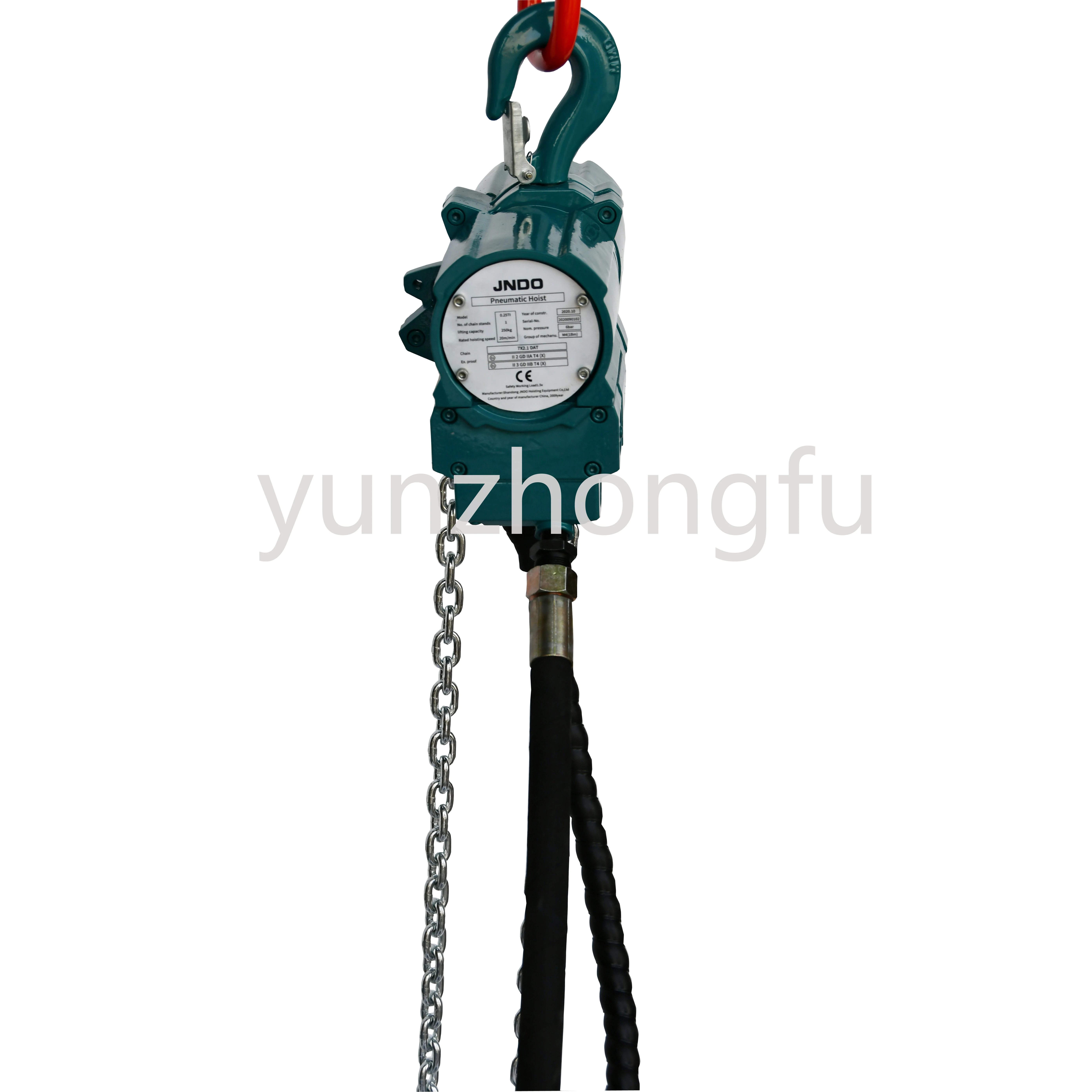 

1000kg 1ton 3m Lifting Hoist Air for For Mining and Well Pneumatic