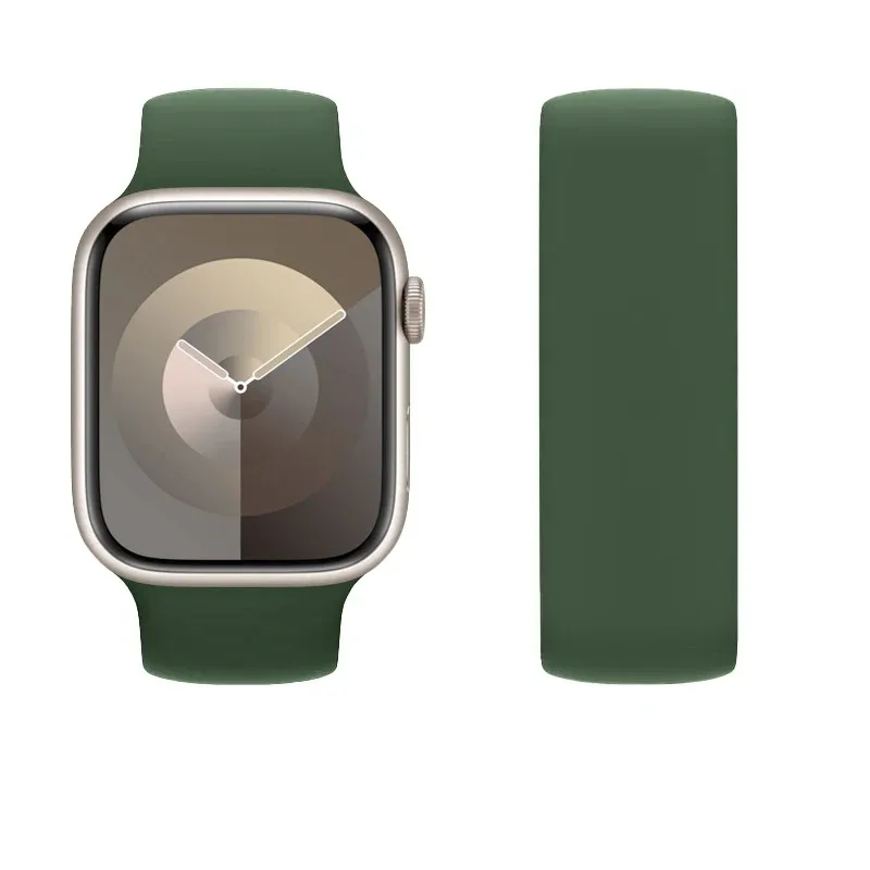 Sleek Silicone Solo Strap