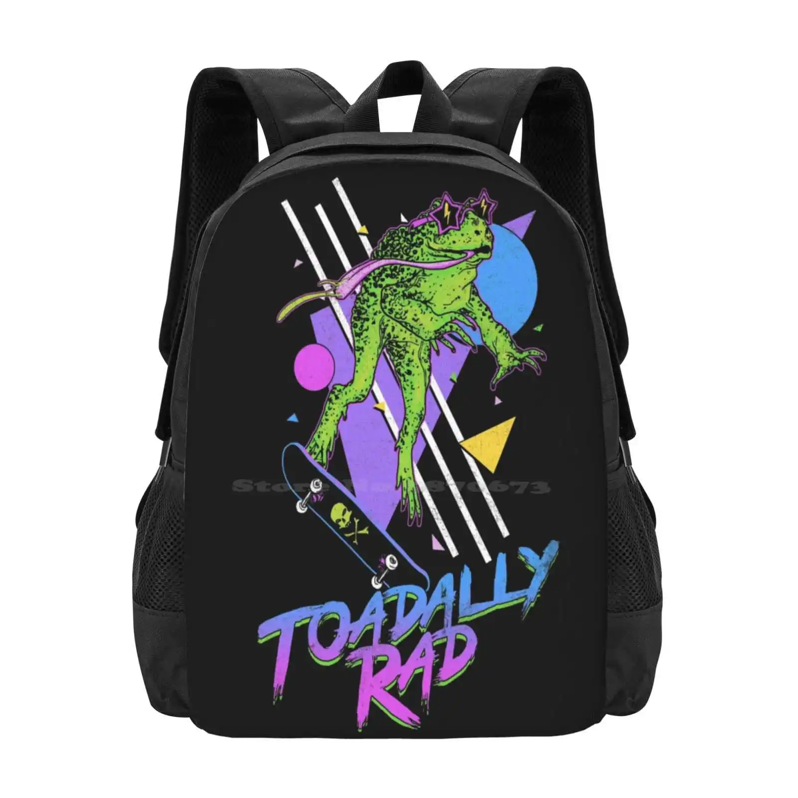 

Сумка-Рюкзак Toadally Rad для мужчин и женщин, Подростковая лягушка, Жаба, амфибия, крутая, радикальная, потрясающая, ретро, винтажная, фигуристки 1920-х годов