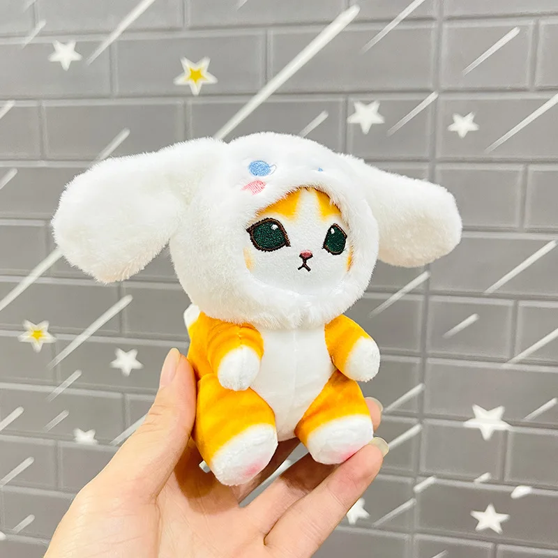 Mini Chaveiro Pingente Kawaii para Crianças, Peluches Animais Bonitos, Tubarão, Gato, Boneca Nova, Brinquedos Presente